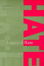 Cover of: Legacy of Hate by Philip Perlmutter