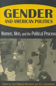 Cover of: Gender and American Politics: Women, Men, and the Political Process