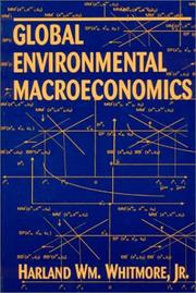 Cover of: Global Environmental Macroeconomics