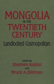 Cover of: Mongolia in the Twentieth Century by 