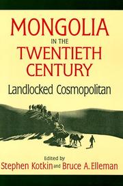 Cover of: Mongolia in the 20th Century: Landlocked Cosmopolitan