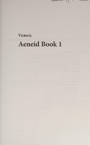 Cover of: Aeneid 1 No. 1 by Vergil, Randall Ganiban