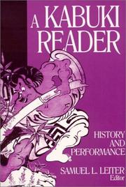 Cover of: A Kabuki Reader by Samuel L. Leiter