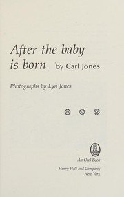 Cover of: After the baby is born