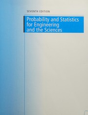 Cover of: Aise-Probability and Statistics F/Engineering and Sci Enh Rev Ed