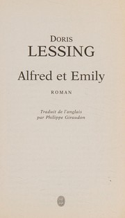 Cover of: Alfred et Emily by Doris Lessing