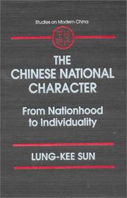 Cover of: The Chinese National Character | Lung-Kee Sun