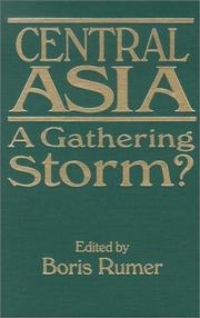 Cover of: Central Asia: A Gathering Storm?