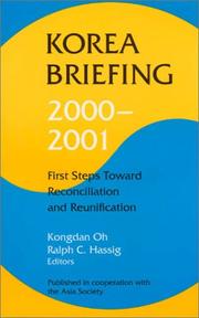 Cover of: Korea Briefing 2000-2001 | 