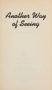 Cover of: Another Way of Seeing: The Marilyn Baker Story