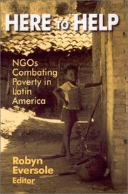 Cover of: Here to Help: Ngos Combating Poverty in Latin America