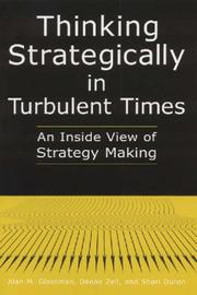 Cover of: Thinking Strategically In Turbulent Times: An Inside View Of Strategy Making