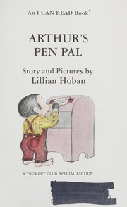 Cover of: Arthur's pen pal by Lillian Hoban