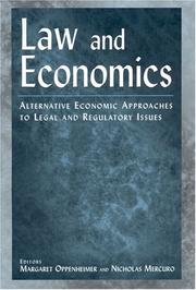 Cover of: Law and Economics | Margaret Oppenheimer