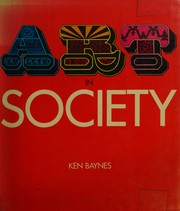 Cover of: Art in society