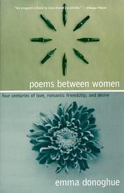 Poems Between Women by Emma Donoghue