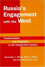 Cover of: Russia's engagement with the west: transformation and integration in the twenty-first century