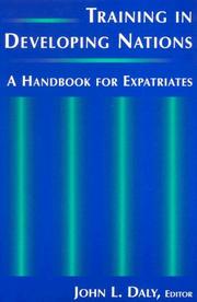 Cover of: Training in Developing Nations: A Handbook for Expatriates