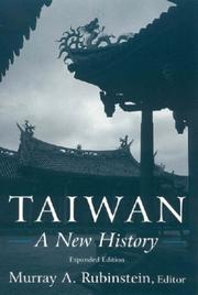 Cover of: Taiwan: A New History (East Gate Books)