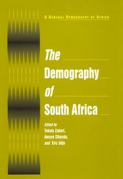 Cover of: Demography Of South Africa (General Demography of Africa)