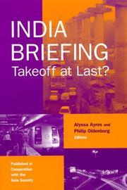 Cover of: India Briefing by 