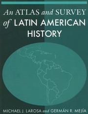 Cover of: An Atlas and Survey of Latin American History