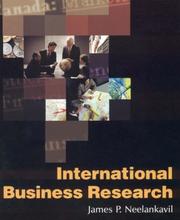 Cover of: International Business Research by James P. Neelankavil