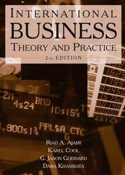 Cover of: International Business: Theory and Practice