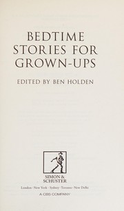 Cover of: Bedtime Stories for Grown-Ups