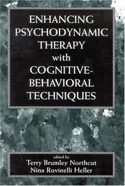 Cover of: Enhancing psychodynamic therapy with cognitive-behavioral techniques | 