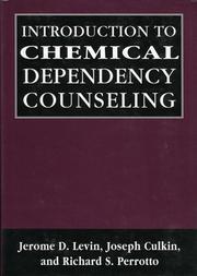 Cover of: Introduction to Chemical Dependency Counseling by Levin Jerome D., Jerome D. Levin