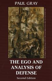 Cover of: The Ego and Analysis of Defense