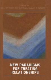 Cover of: New paradigms for treating relationships