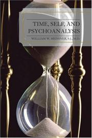 Cover of: Time, Self, and Psychoanalysis