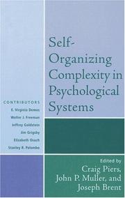 Cover of: Self-Organizing Complexity in Psychological Systems (Psychological Issues)