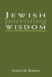 Cover of: Jewish parenting wisdom