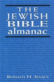 Cover of: The Jewish Bible almanac