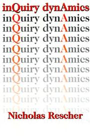 Cover of: Inquiry dynamics