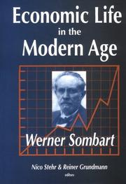 Cover of: Economic Life in the Modern Age