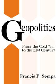 Cover of: Geopolitics by Francis Sempa
