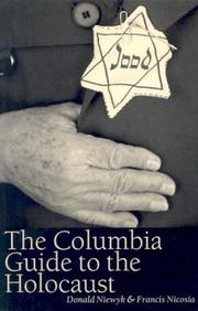 Cover of: The Columbia Guide to the Holocaust by Donald L. Niewyk, Francis R. Nicosia