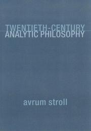Cover of: Twentieth-Century Analytic Philosophy