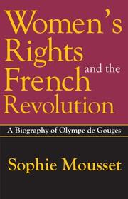 Cover of: Women's Rights and the French Revolution by Sophie Mousset