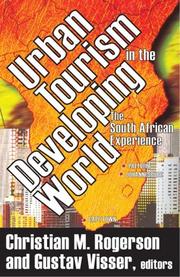 Cover of: Urban Tourism in the Developing World: The South African Experience