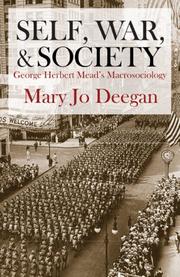 The Self, War, and Society by Mary Jo Deegan