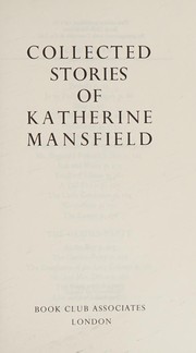 Cover of: Collected Stories of Katherine Mansfield by Katherine Mansfield