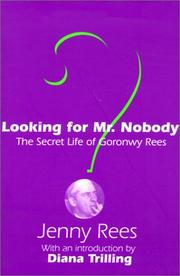 Looking for Mr. Nobody by Jenny Rees