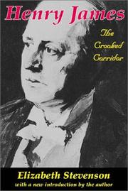 Cover of: Henry James: the crooked corridor