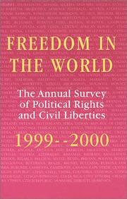 Cover of: Freedom in the World: 1999-2000 (Freedom in the World)