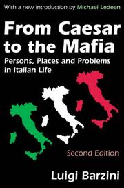 Cover of: From Caesar to the Mafia by Luigi Barzini